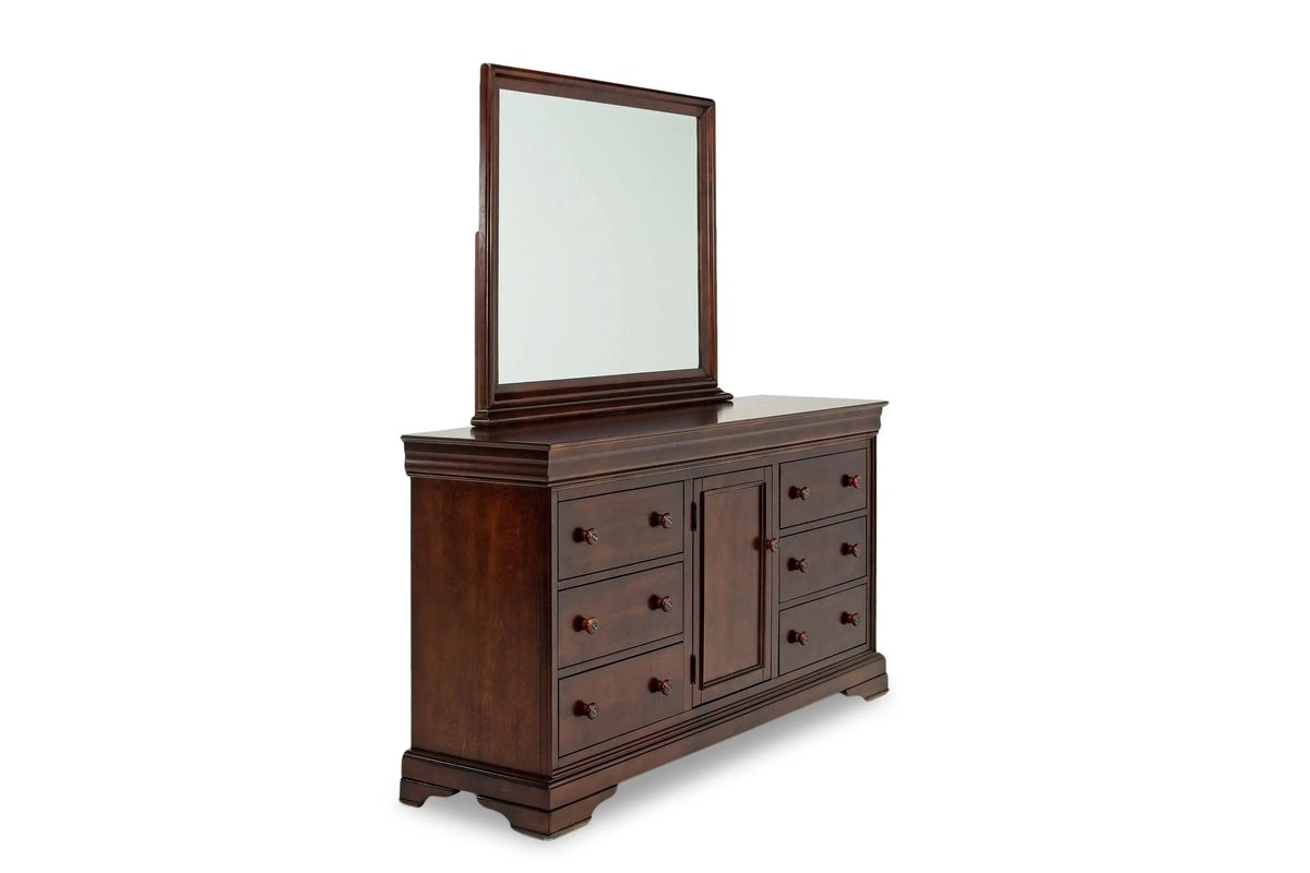 719325387:Versailles Mirror in Merlot, Image 2