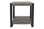 765751556:Pinnacle End Table in Gray, Image 1