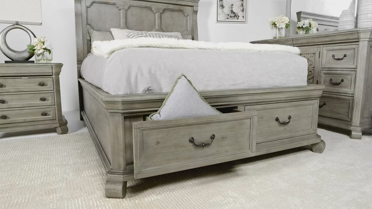 Load video: 492528108:Bellamy Panel Bed, Video