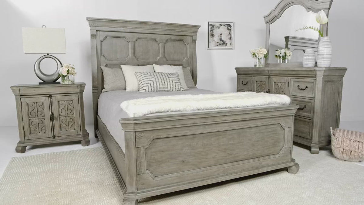 Load video: 285495153:Bellamy Panel Bed, Video