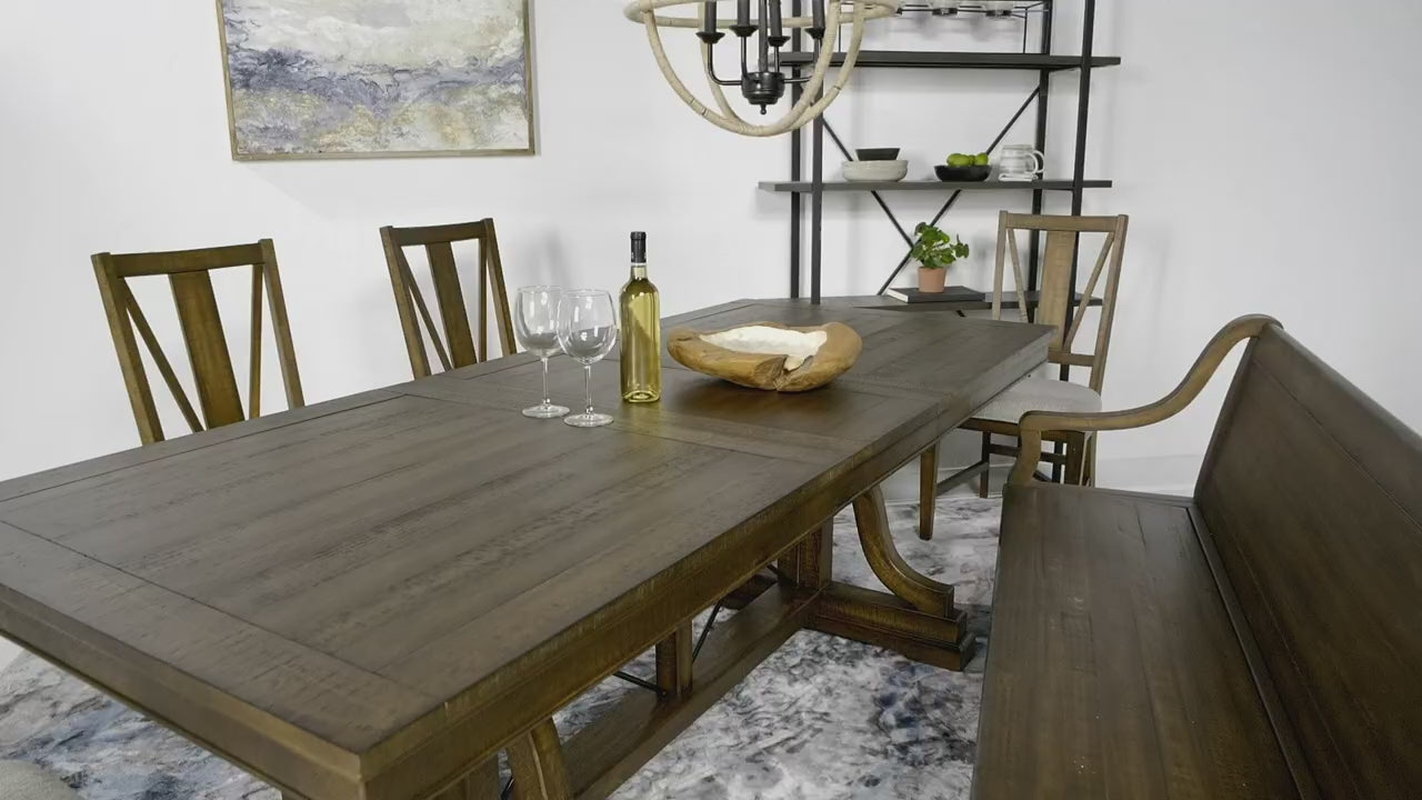 661317142:Bay Creek Dining Bench, Video