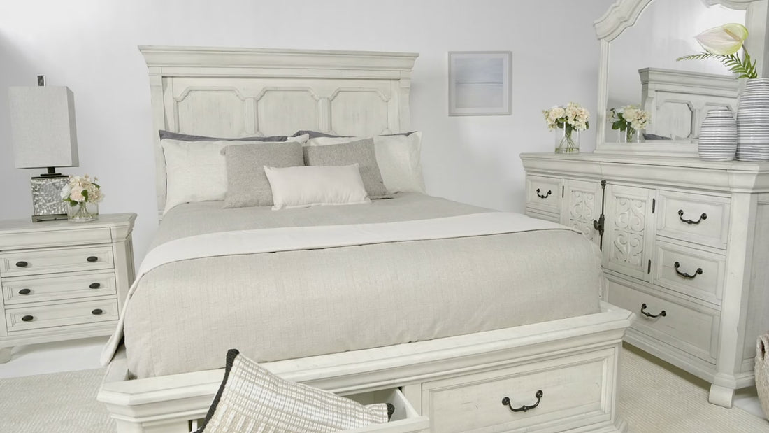418310998:Bellamy Panel Bed, Video