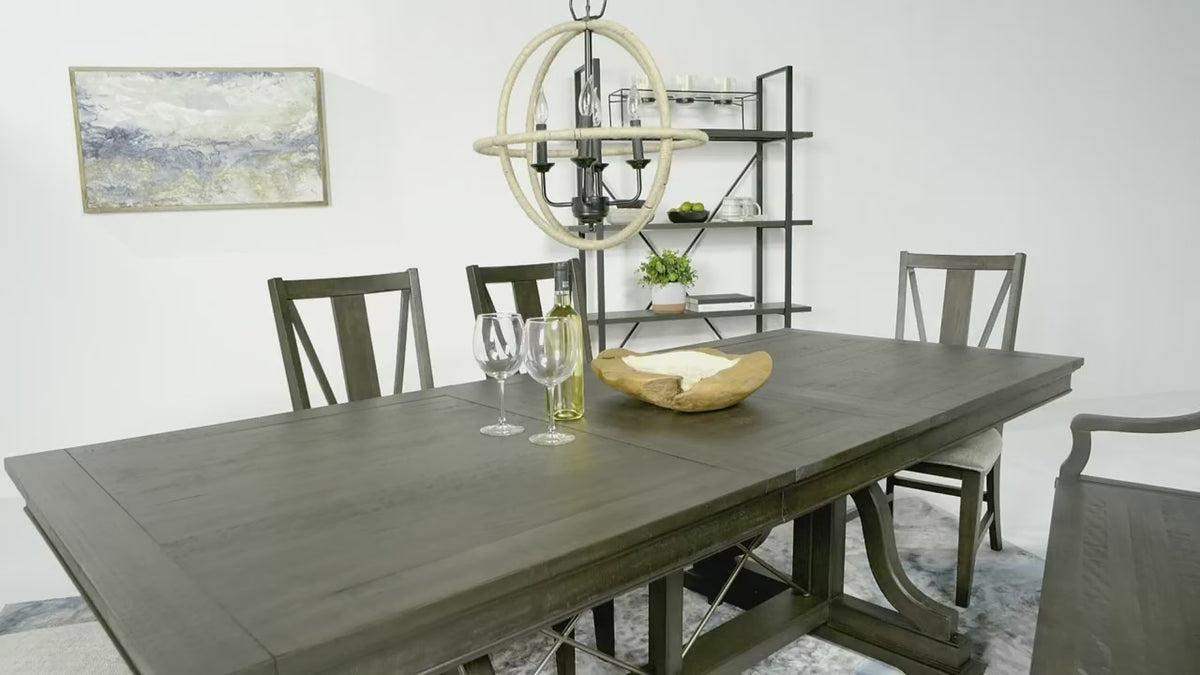 Load video: 588634462:Bay Creek Dining Bench, Video