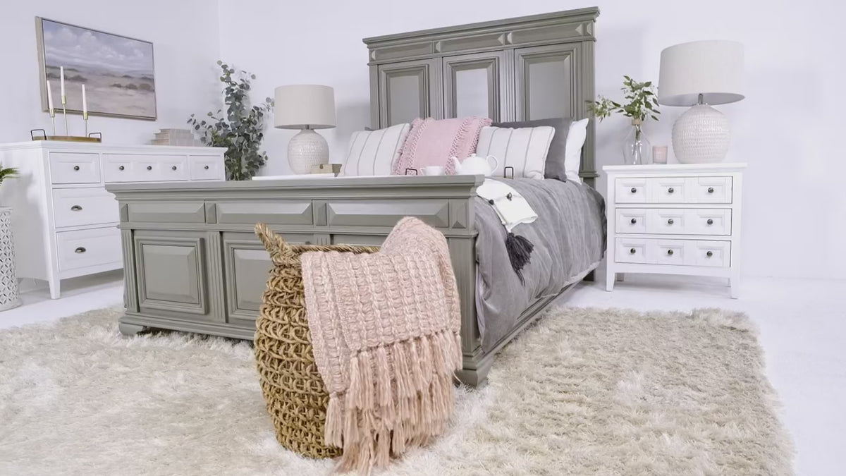 Load video: 100687567:Bay Creek Panel Bed, Video