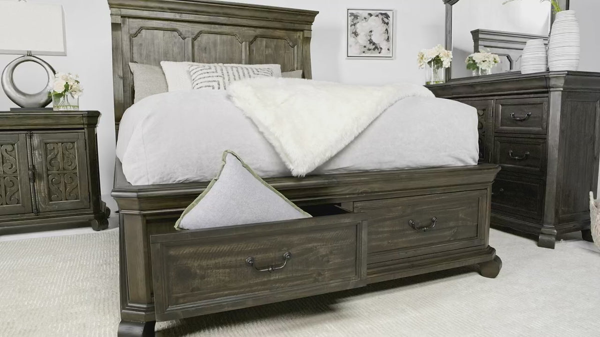 Load video: 418308188:Bellamy Panel Bed, Video