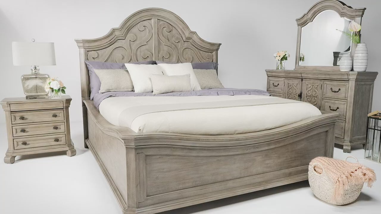 298494523:Bellamy Arch Panel Bed, Video