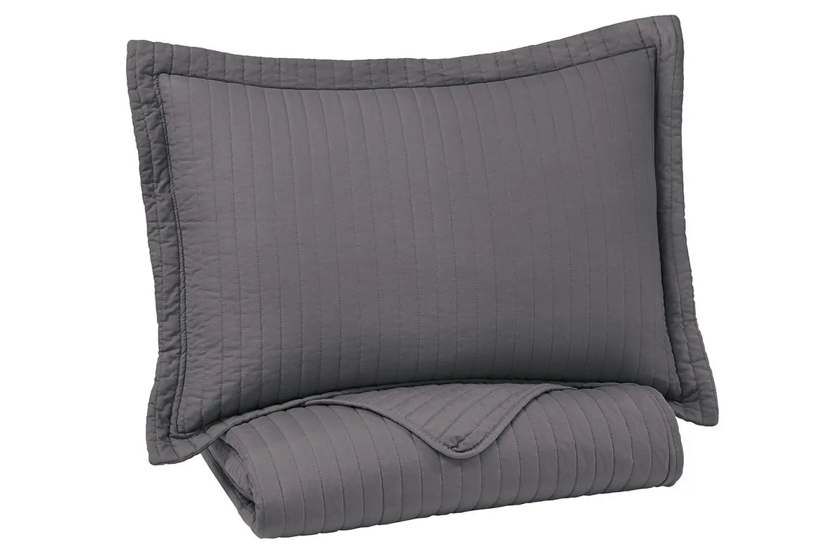913589388:Raleda Coverlet in Gray, Queen, Image 1