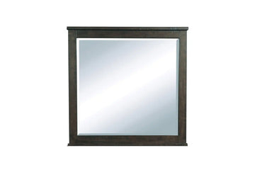 647126194:Ruff Hewn Mirror in Brown, Image 1