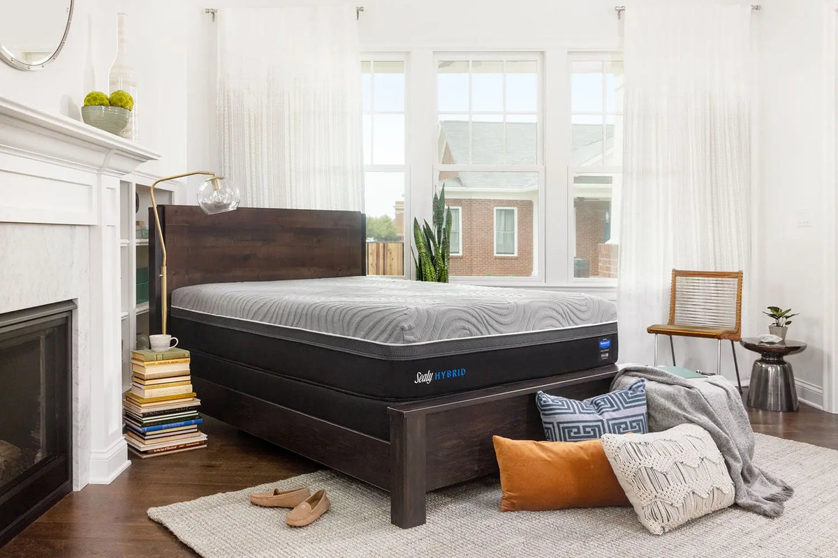 877645326:Sealy Copper II Plush Mattress, Queen, Plush, Image 7