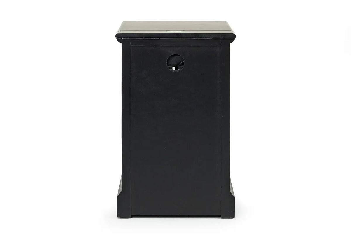 317865903:Skyy Chairside Table in Black, Image 4