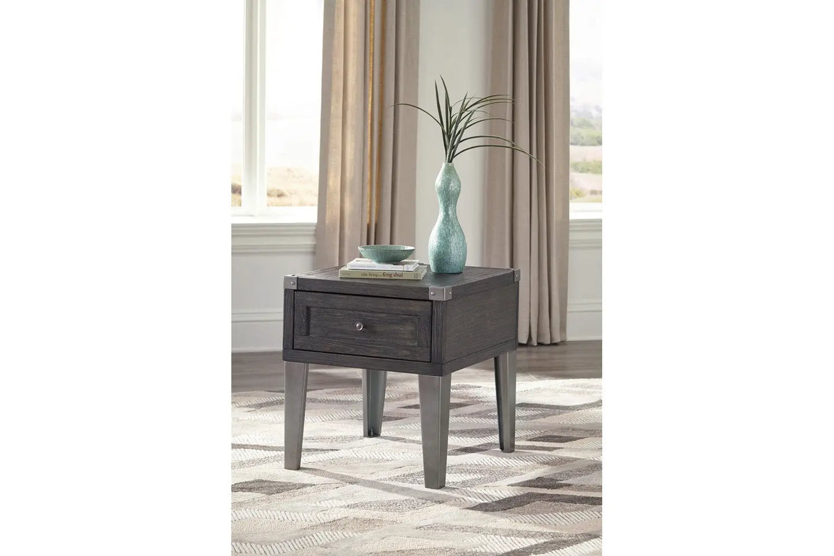 632865710:Todoe End Table in Gray, Image 2