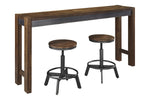 182295126:Torjin Sofa Bar Table in Brown, Image 2